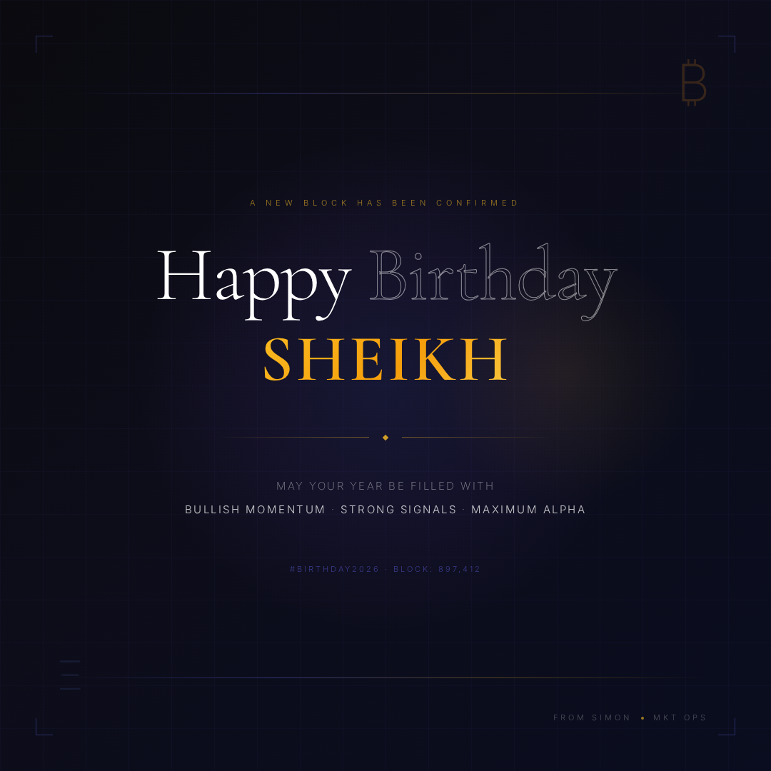 Happy Birthday Sheikh